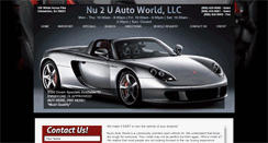 Desktop Screenshot of nu2uautoworld.com